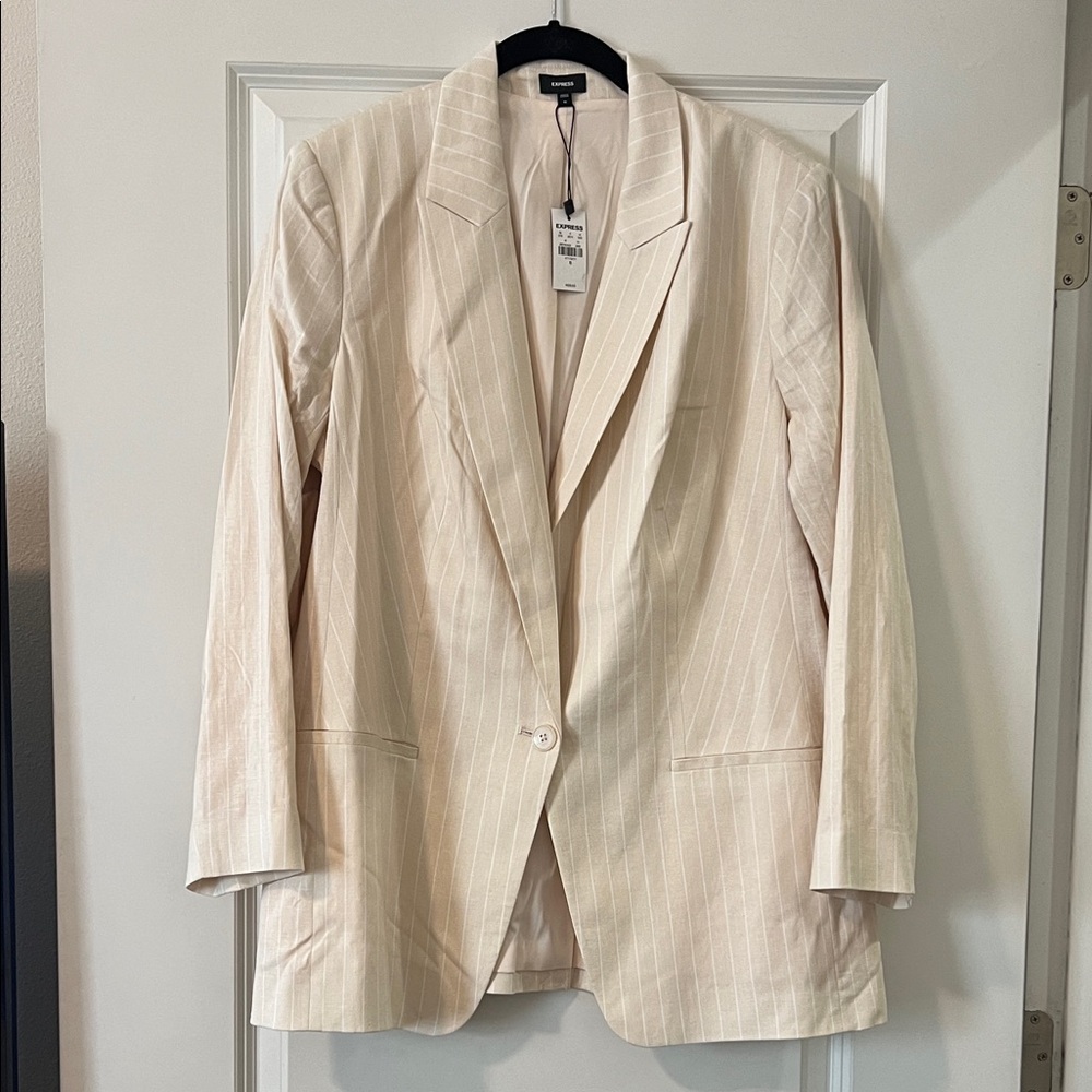 Express Linen Blazer